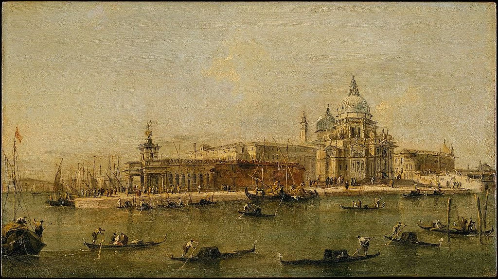 Veduta di Danta Maria della Saluta e la Dogana - Metropolitan Museum of Art, New York